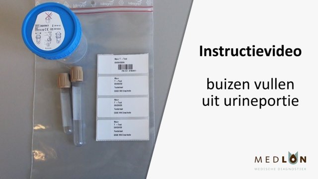 Instructievideo buizen vullen uit urineportie